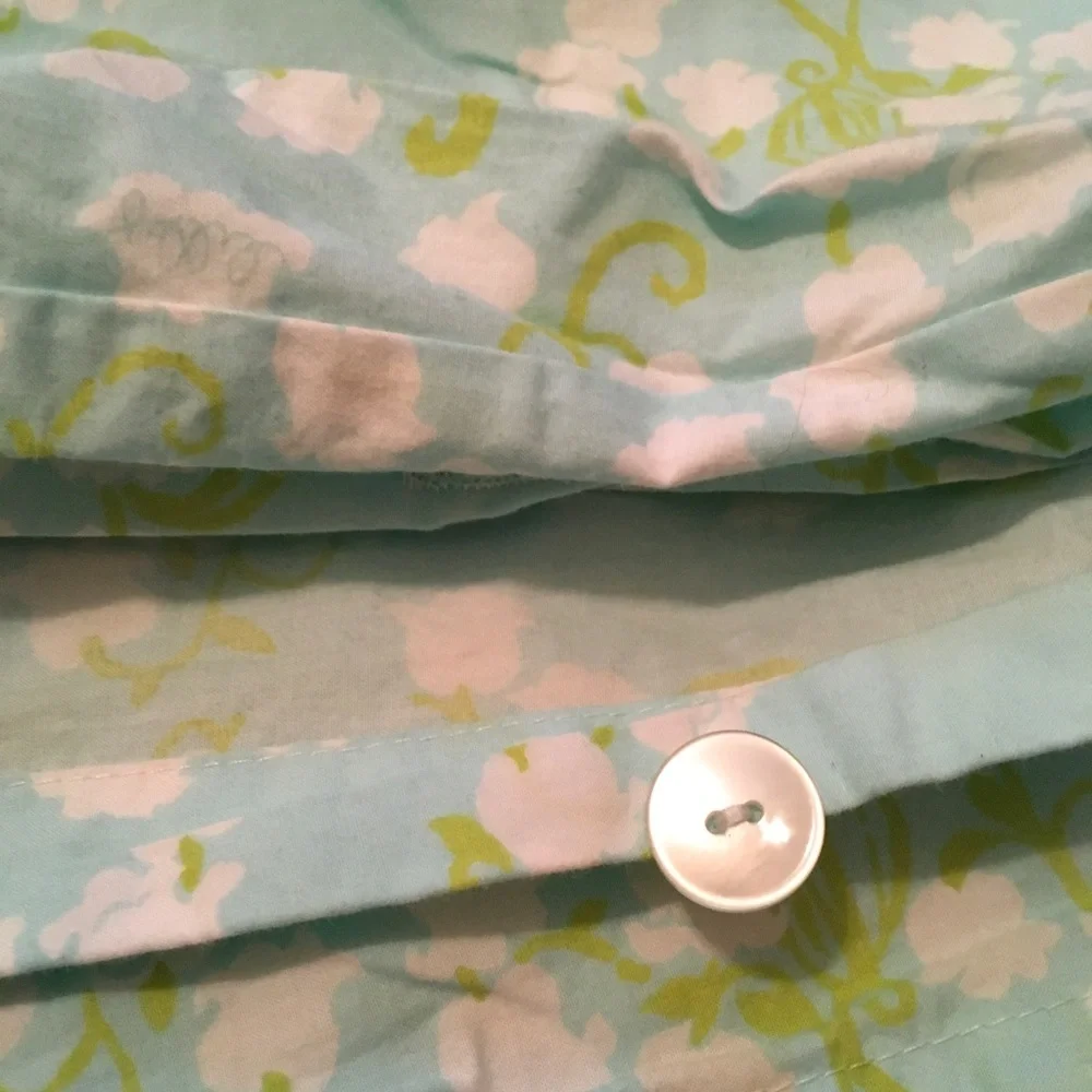 Garnet Hill Lilly Pulitzer Twin Duvet Cover Twin Size